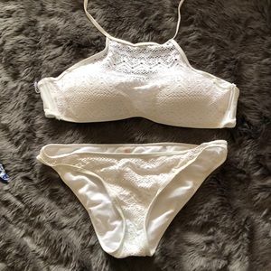 White bikini